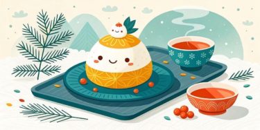 2026年も楽しい年に！！可愛すぎるフィギュア付き鏡餅セット