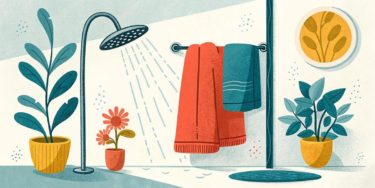 シャワーヘッドを交換して、乾燥した肌をぽかぽか潤い