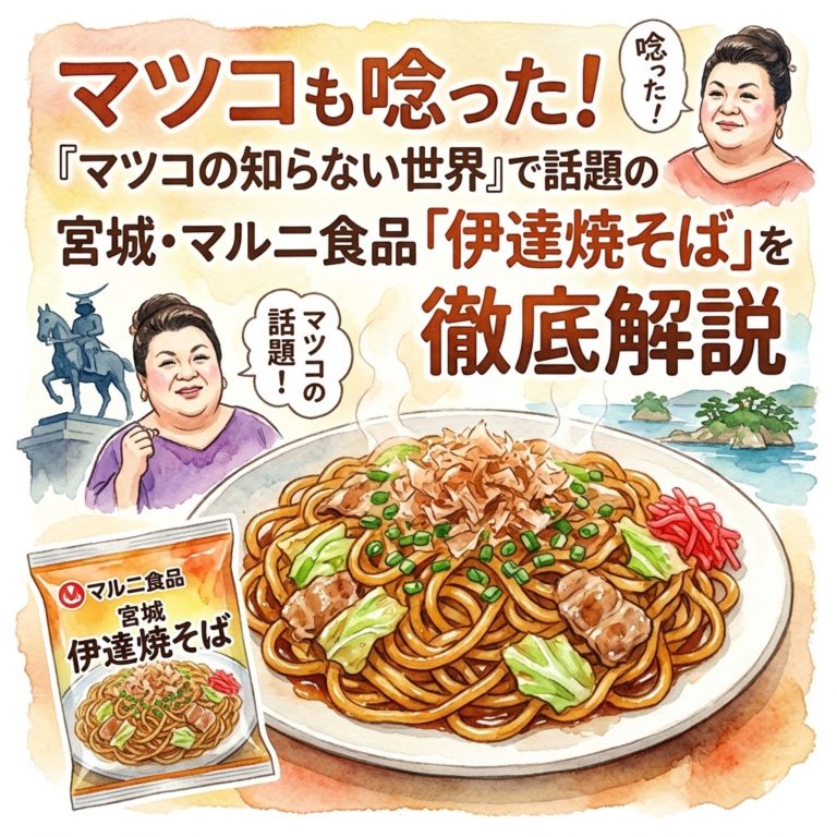 マツコさんも納得！宮城のソウルフード「伊達焼そば」がクセになる美味しさの秘密 5